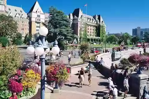 Cảnh sắc tuyệt vời ở một thành phố của Canada