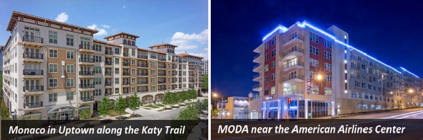 Hai dự án tiêu biểu của Alamo Manhattan tại Dallas, Texas