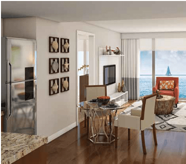 Tiện nghi bên trong các căn hộ tại Campo Felice