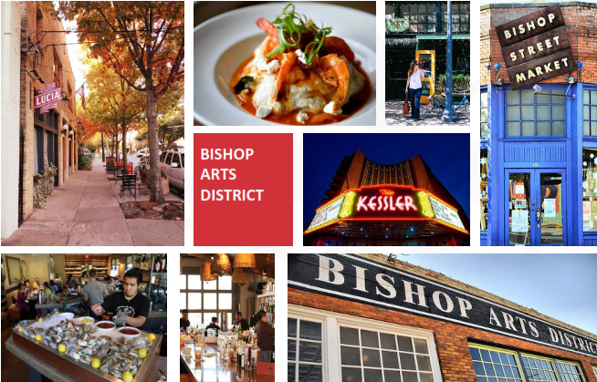 Thị trường nội địa Bishop Arts District