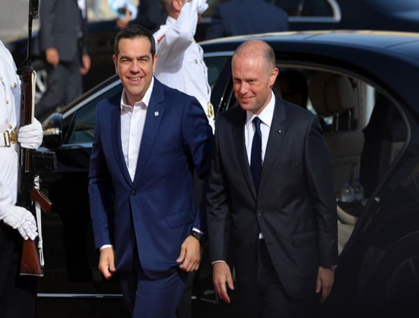 Thủ tướng Hy Lạp Alexis Tsipras. (Ảnh: James Bianchi / MediaToday)