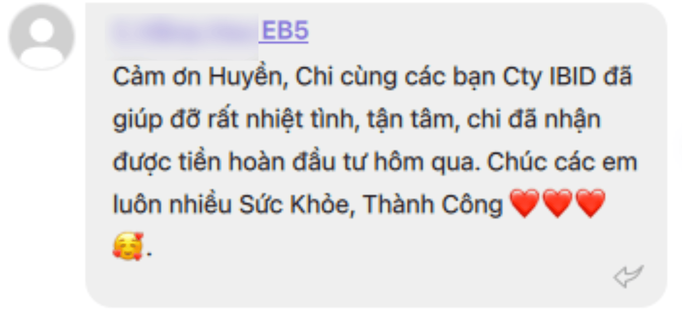 hoàn vốn đầu tư eb5