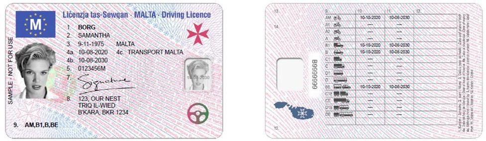 lấy bằng lái xe malta