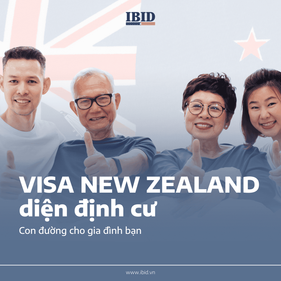 Visa New Zealand diện định cư – Con đường cho gia đình bạn